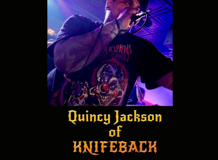 Quincy Jackson, Vocalist at KNIFEBACK