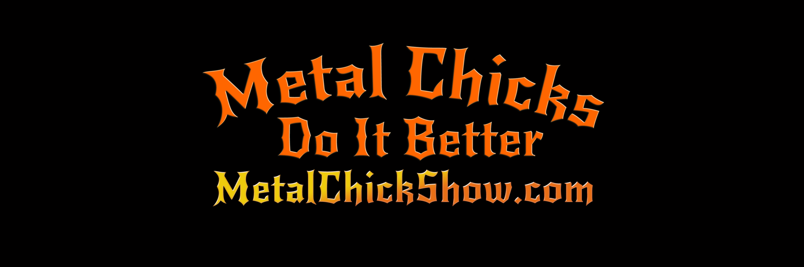 Logo for Metal Chick Show